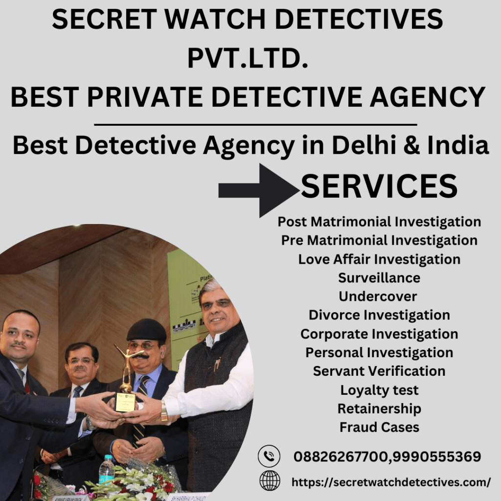 Best Detective Agency in Delhi & India