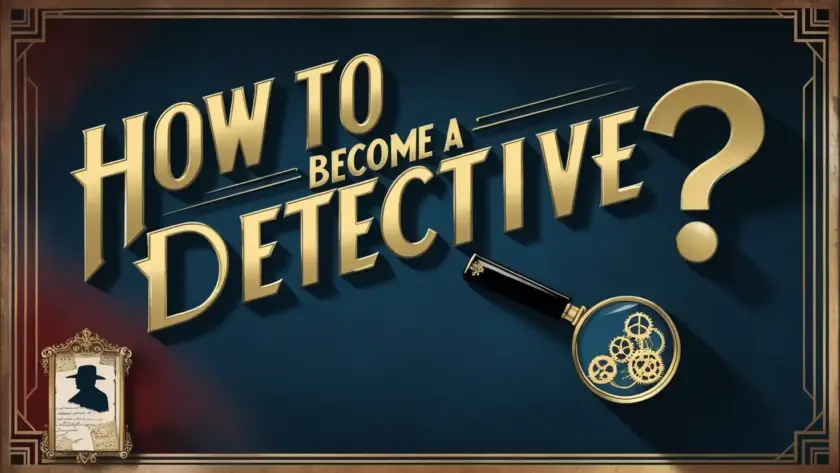How To Become A Detective