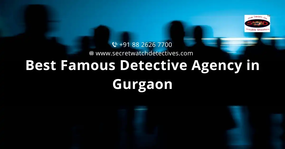 Best Famous Detective Agency in Gurgaon