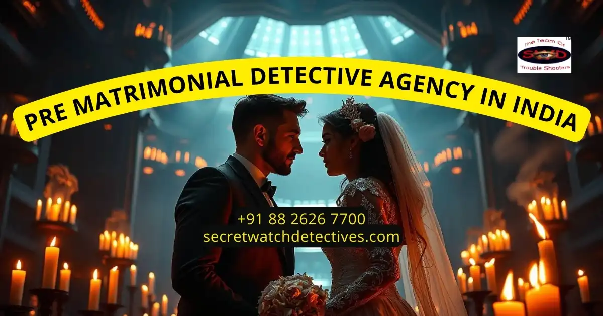 Pre matrimonial detective agency in India