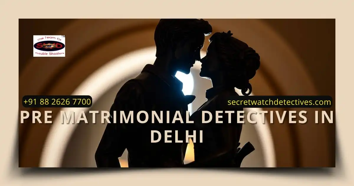 Pre matrimonial detectives in Delhi