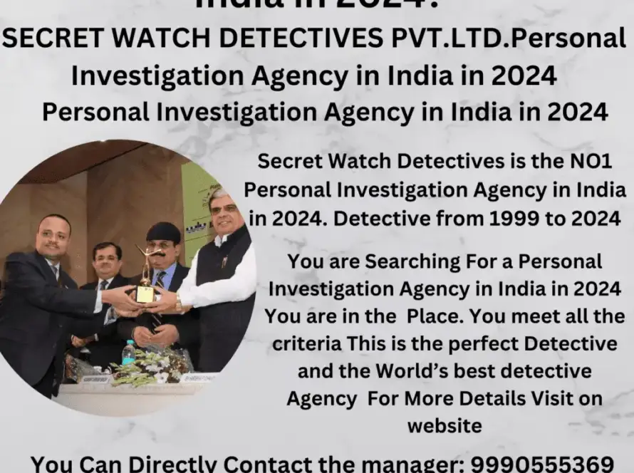 Personal Investigation Agency in India