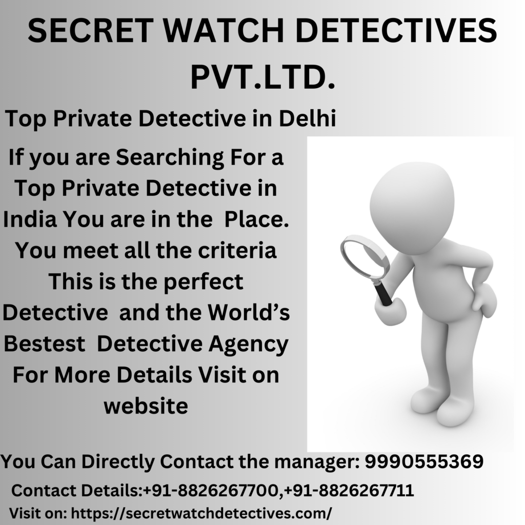 Top Private Detective in Delhi