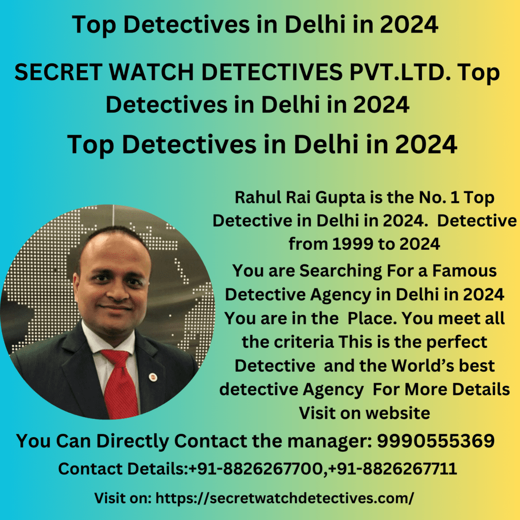 Top Detective in India