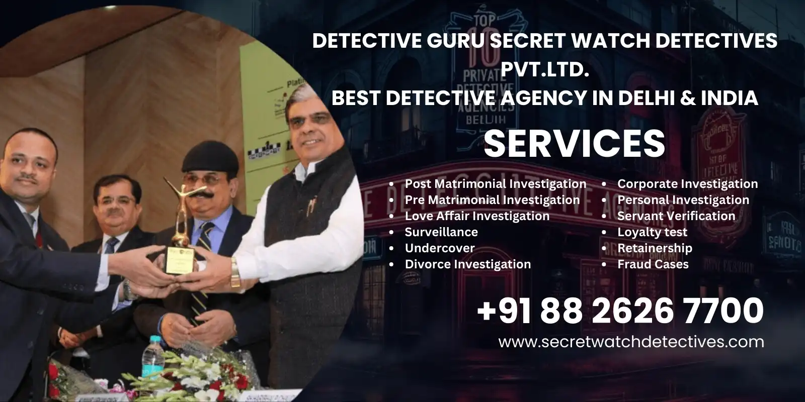 Best Detective Agency in Delhi & India Since 1999