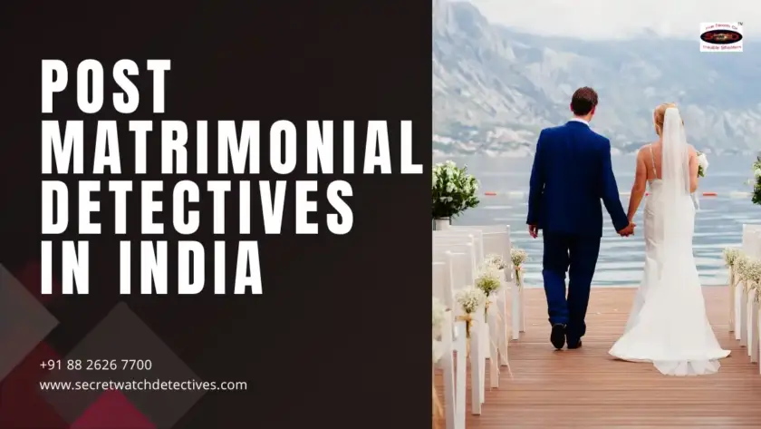 Post Matrimonial Investigation