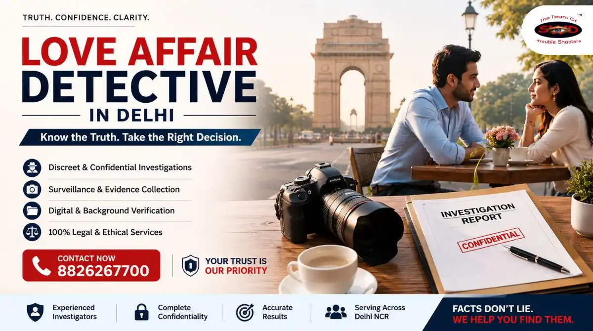Love Affair Detective in Delhi