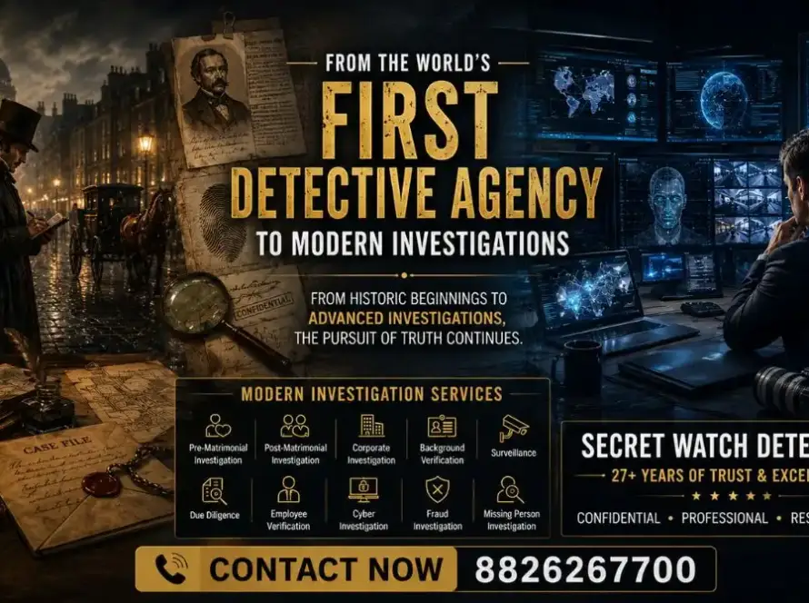 first detective agency in the world