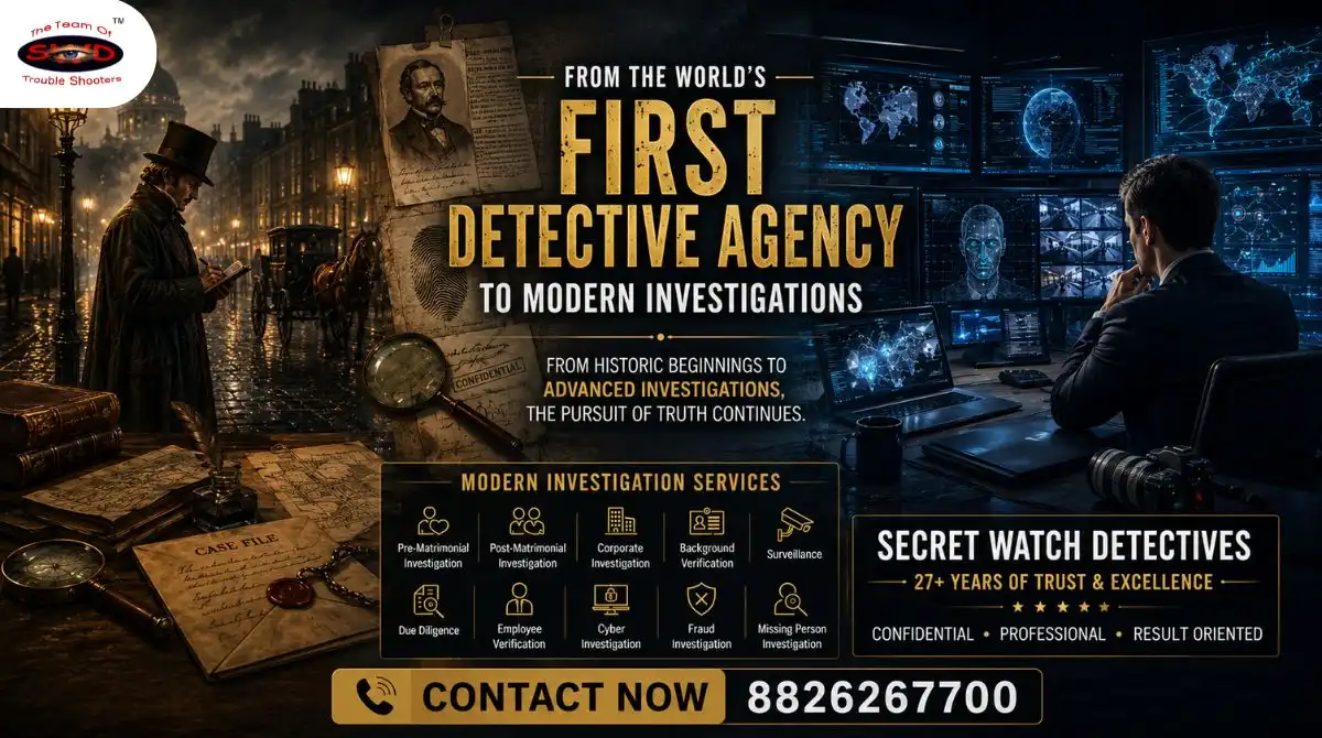 first detective agency in the world