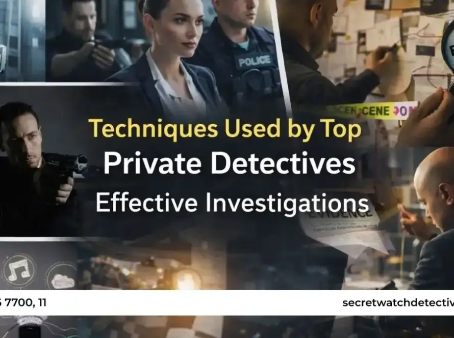techniques is used by top private detective