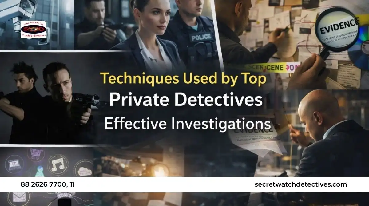techniques is used by top private detective