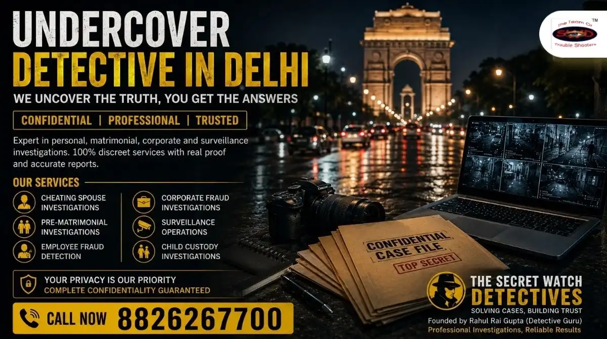 Under Cover Detectives in Delhi