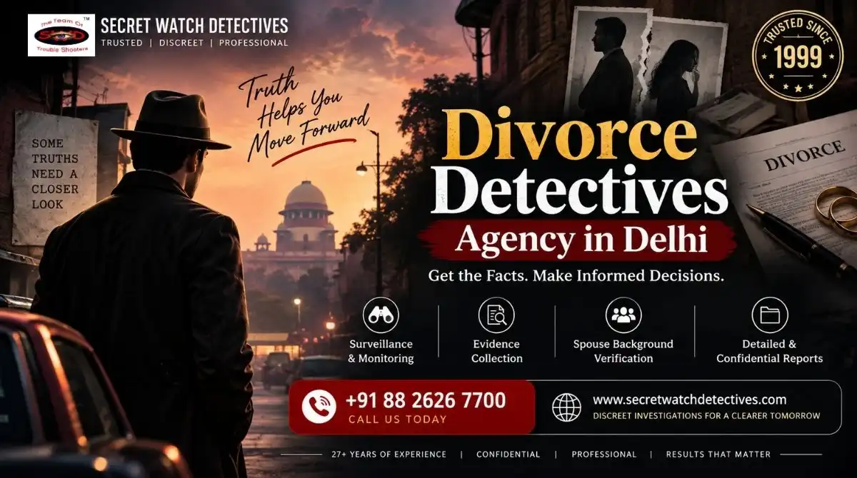 Divorce Detective in India